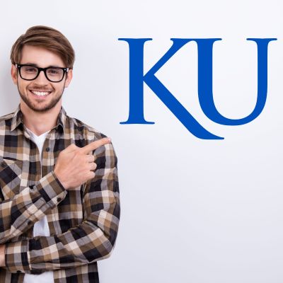 College Wall Decals - College Team Logos - University of Kansas Athletics