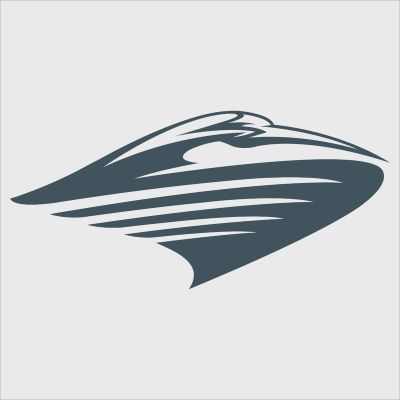 College Wall Decals - College Team Logos - Swirling Ibis U of Miami