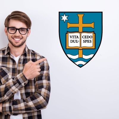 College Wall Decals - College Team Logos - University of Notre Dame Coat of Arms