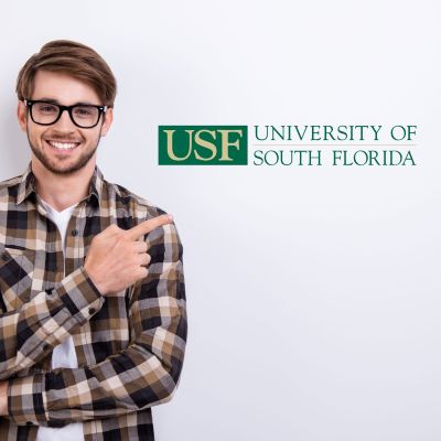 College Wall Decals - College Team Logos - University of South Florida Wordmark