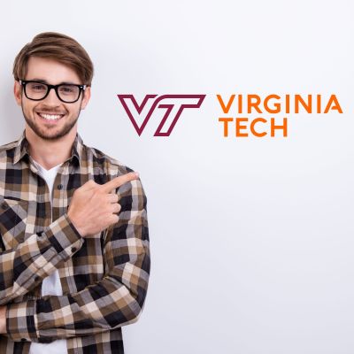 College Wall Decals - College Team Logos - VT Virginia Tech Logo