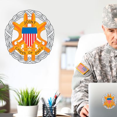 Military Wall Decals - Military Laptop Decal - Joint Chiefs of Staff