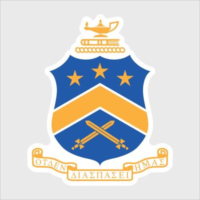 College Wall Decals - Pi Kappa Phi - Coat of Arms