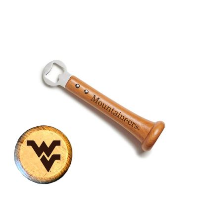 West Virginia Mountaineers Baseball BBQ "Pickoff" Bottle Opener