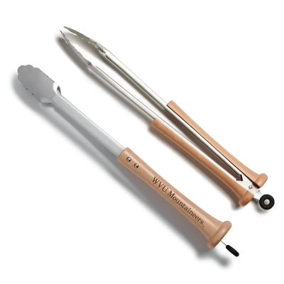 West Virginia Mountaineers Baseball BBQ "SPLITFINGER" Tongs