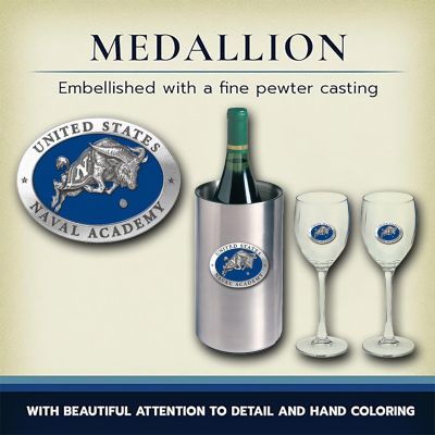 US Naval Academy - Wine Set Chest