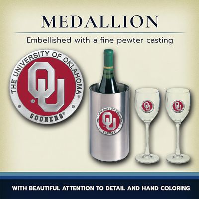 University of Oklahoma Sooners - Wine Set Chest