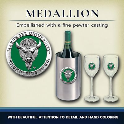 Marshall Thundering Herd - Wine Set Chest