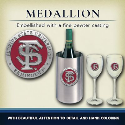 Florida State University - FS Logo - Wine Set Chest