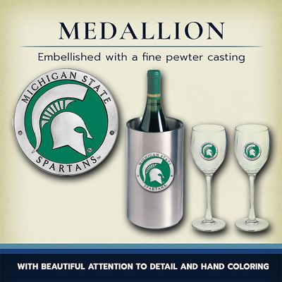 Michigan State Spartans - Wine Set Chest