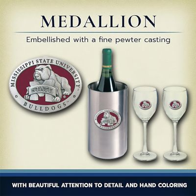 Mississippi State University Bulldogs - Wine Set Chest
