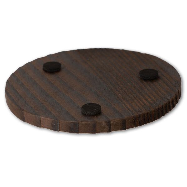 Wood Coaster Bottom View