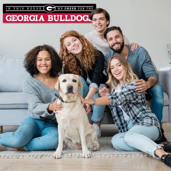 Georgia Bulldogs We Cheer Wall Art