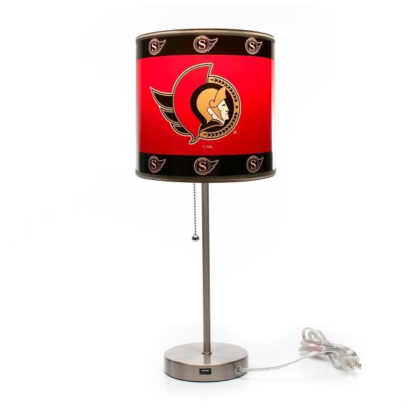 Ottawa Senators Chrome Desk Lamp