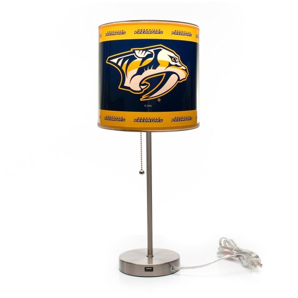 Nashville Predators Chrome Desk Lamp