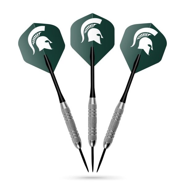 Michigan State Spartans Fans Choice Dart Cabinet Set