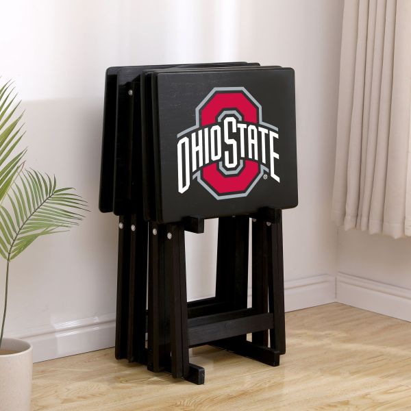 Ohio State Buckeyes TV Snack Tray Set