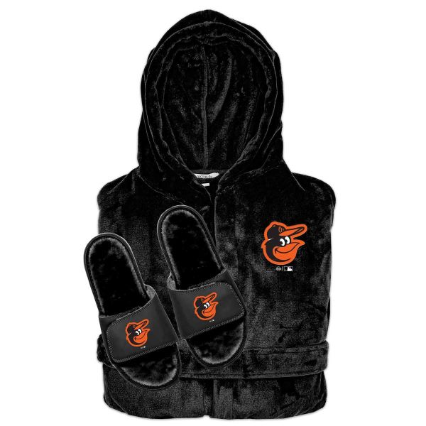 Baltimore Orioles Phantom Robe Slide Bundle - Black