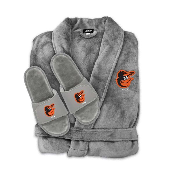 Baltimore Orioles Phantom Robe Slide Bundle - Grey