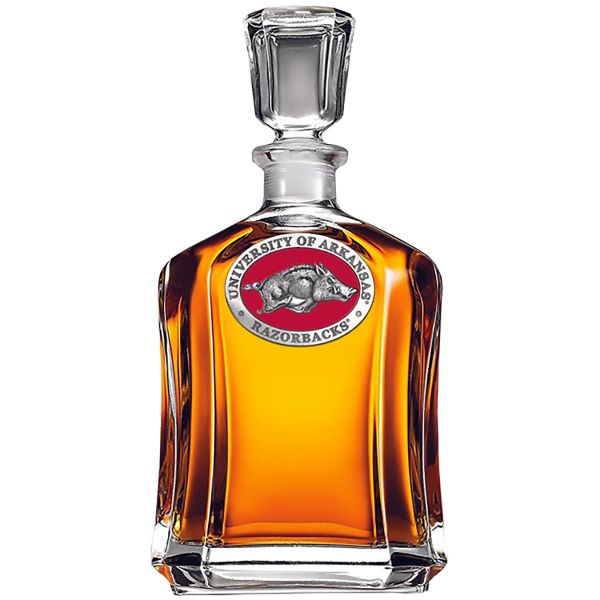 Arkansas Razorbacks Capitol Decanter