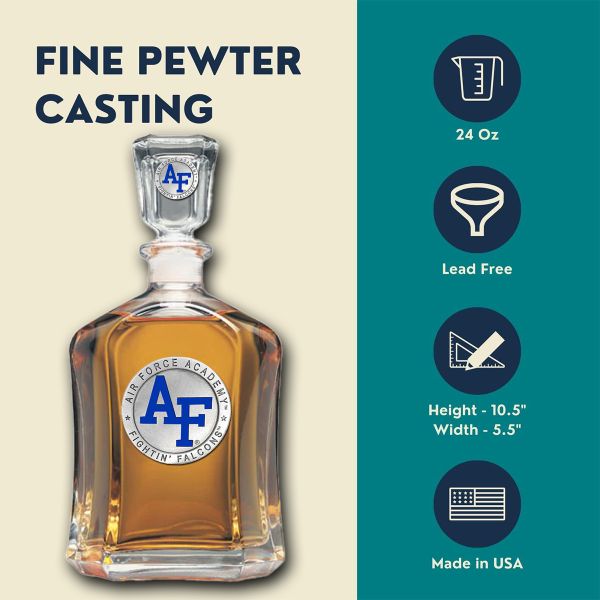 US Air Force Academy - Capitol Decanter