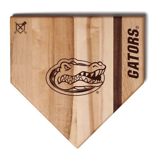 Florida Gators Baseball Home Plate Cutting Board