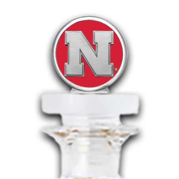 University of Nebraska Cornhuskers Royal Decanter with 3D Topper