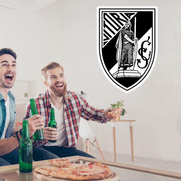 Soccer Wall Decals - Primeira Liga - Portugal Soccer Team Logos - Vitoria de Guimaraes