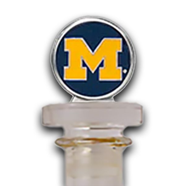 University of Michigan Wolverines Royal Decanter with 3D Topper