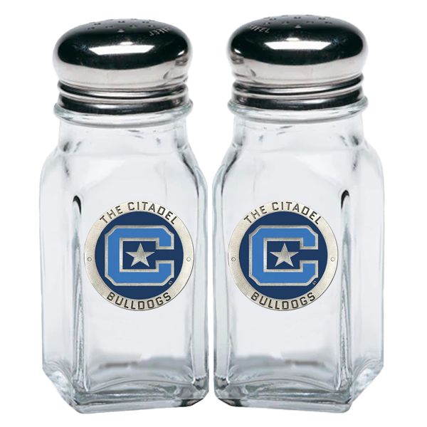 The Citadel Bulldogs - Salt and Pepper Shakers