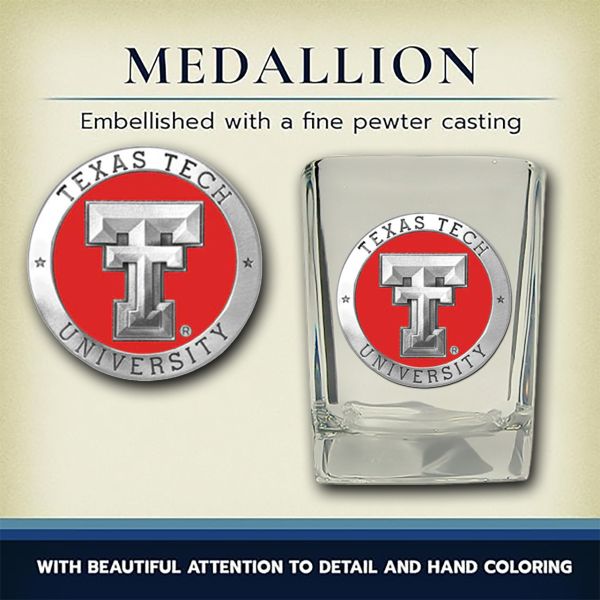 Texas Tech - Square Shot Glass