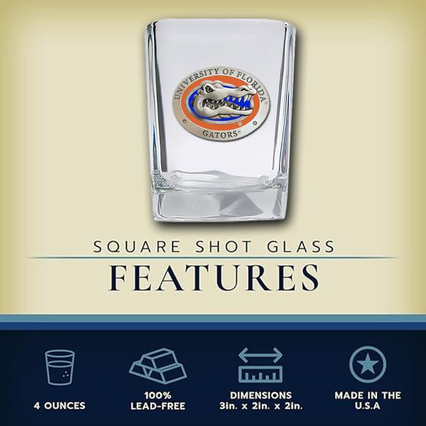 University of Florida Gators - Square Shot Glass