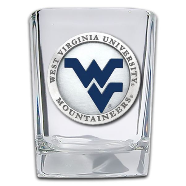 West Virginia University Mountaineers - Square Shot Glass