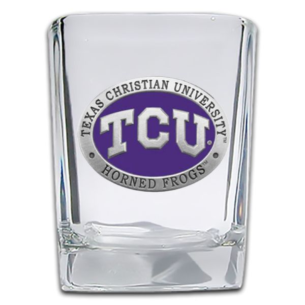 Texas Christian University - Horned Frogs - Square Shot Glass