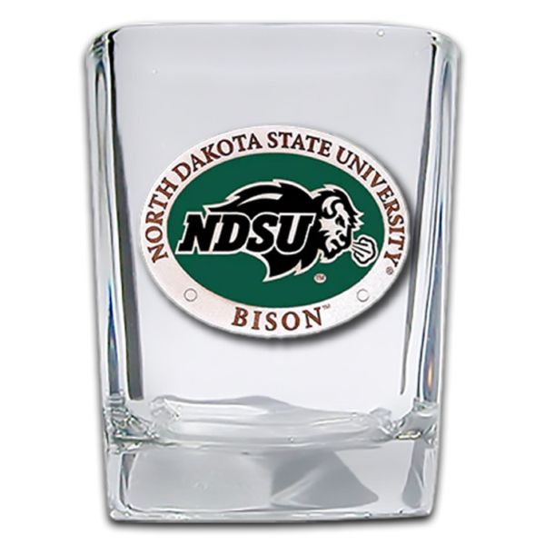 North Dakota State Bison - Square Shot Glass