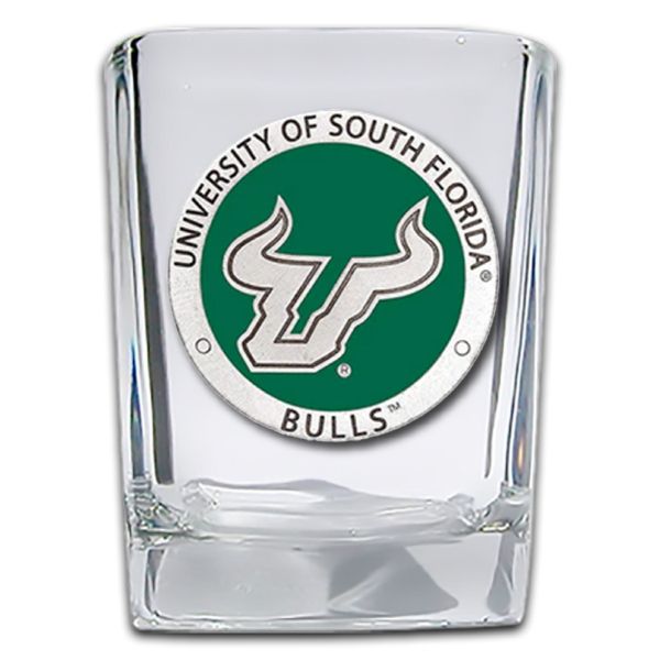 University of South Florida Bulls - Square Shot Glass