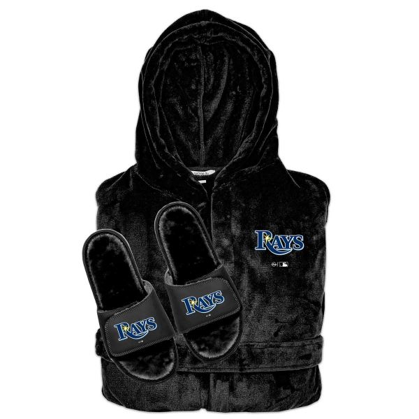 Tampa Bay Rays Phantom Robe Slide Bundle - Black