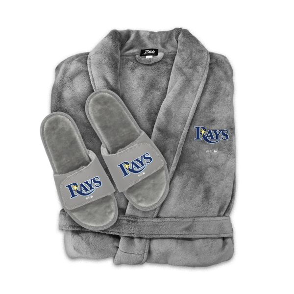 Tampa Bay Rays Phantom Robe Slide Bundle - Black